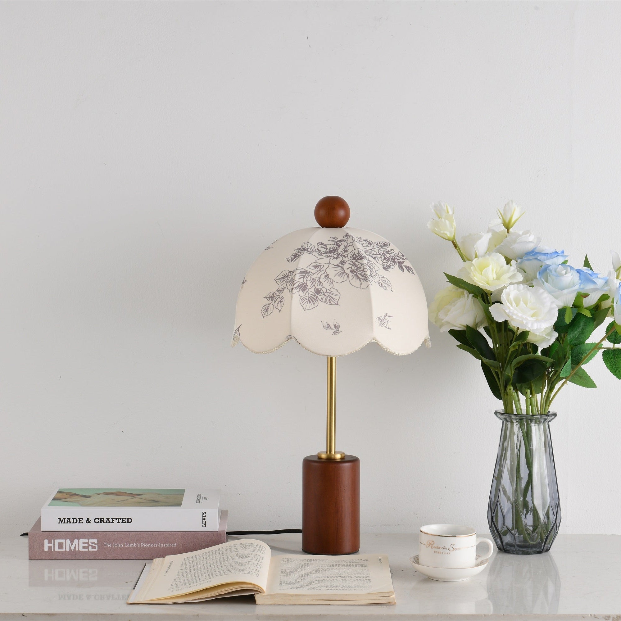 Seroise Vintage Fabric Table Lamp