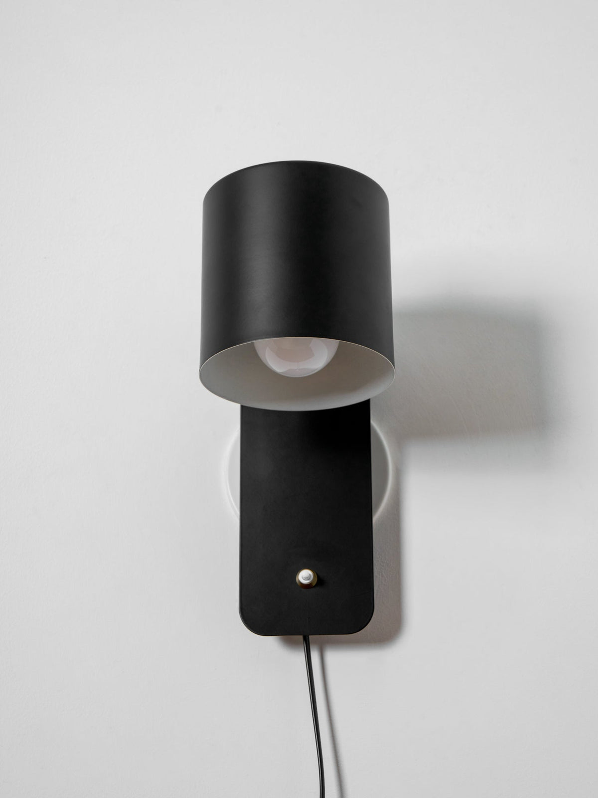 Ravenford Rotatable Cylinder Plug In Indoor Wall Light