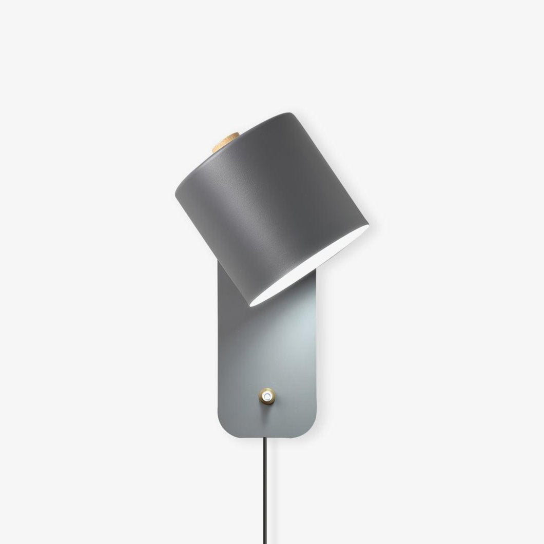 Ravenford Rotatable Cylinder Plug In Indoor Wall Light
