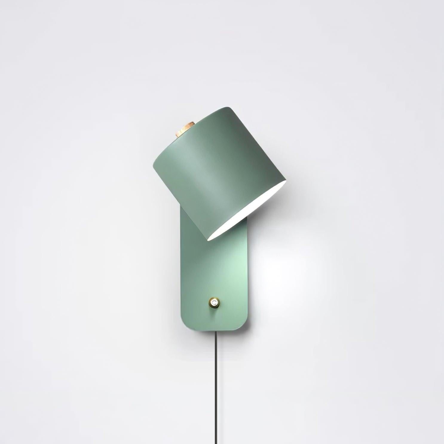 Ravenford Rotatable Cylinder Plug In Indoor Wall Light