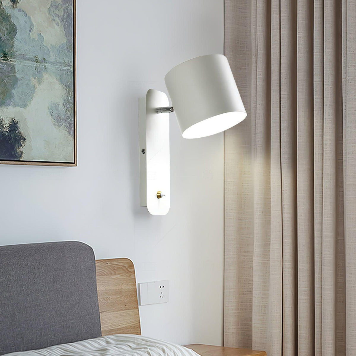 Lorena Rotatable Cylinder Wall Lamp