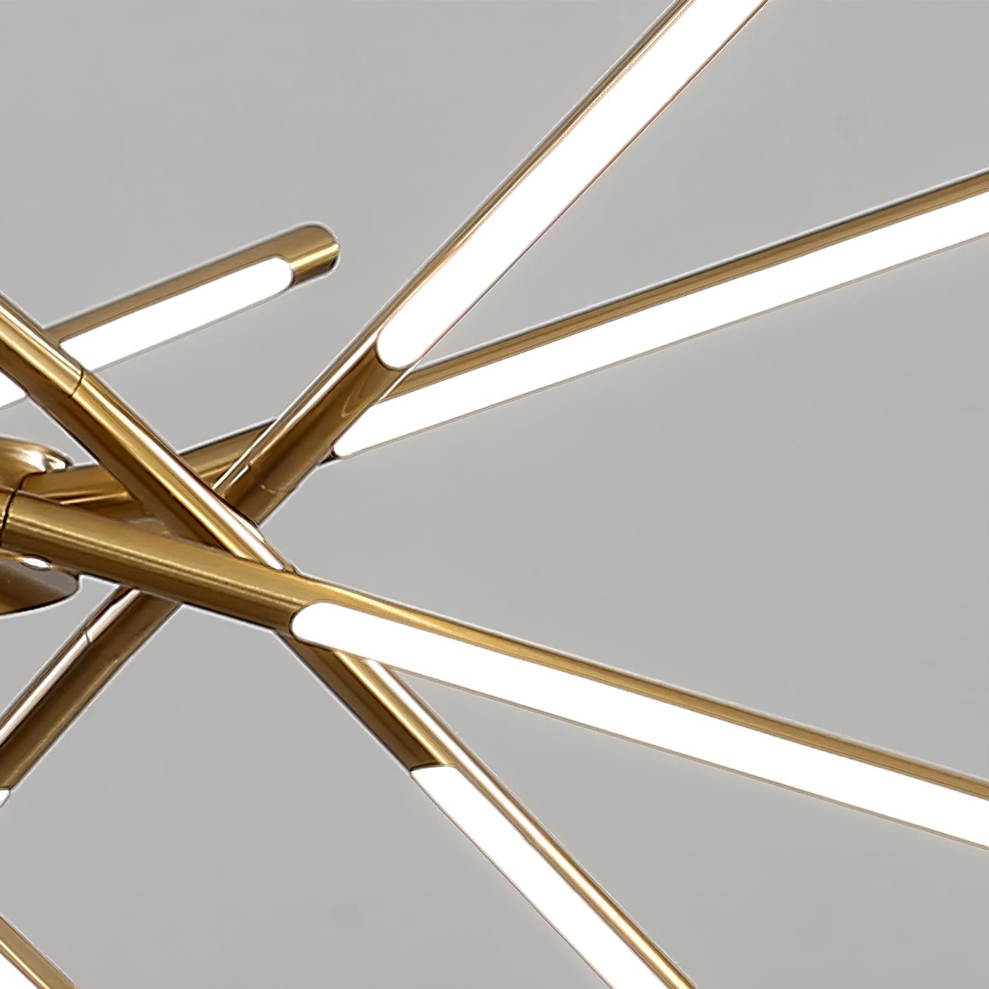 Lustra Chandelier Rotatable LED Modern - Neutral Decor