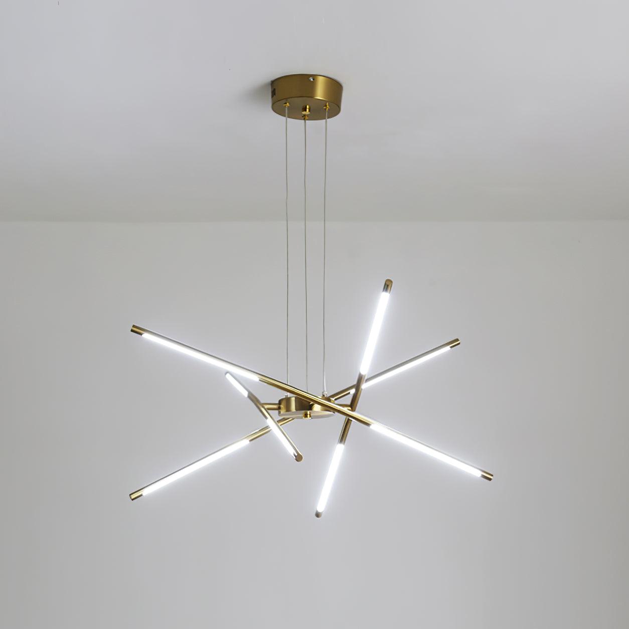 Lustra Chandelier Rotatable LED Modern - Neutral Decor