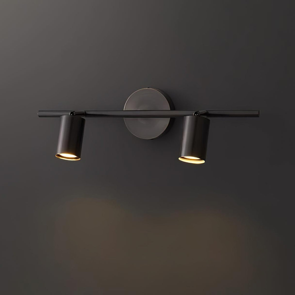 Grover Rotatable Brass Spotlight Wall Light