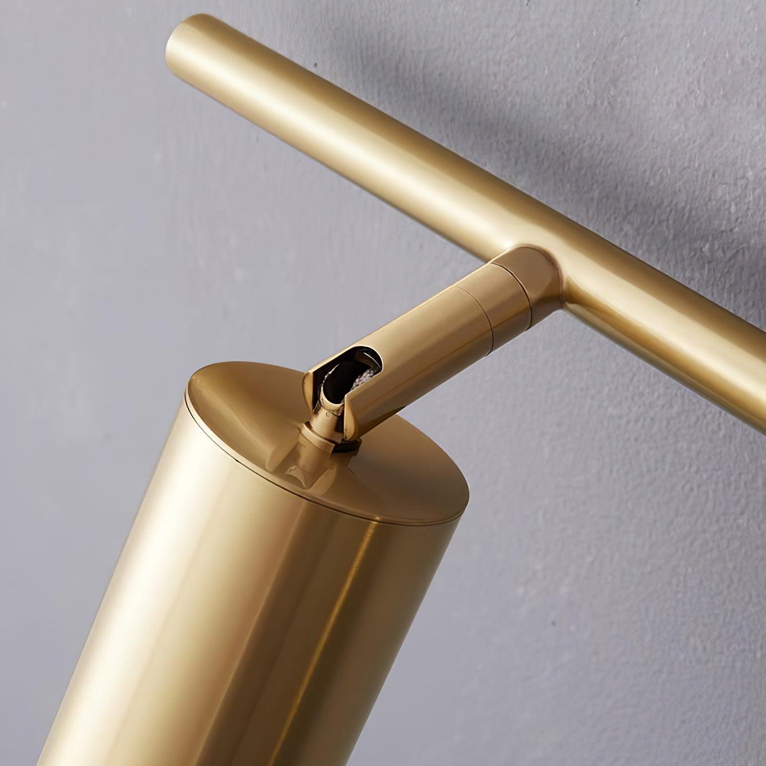 Grover Rotatable Brass Spotlight Wall Light