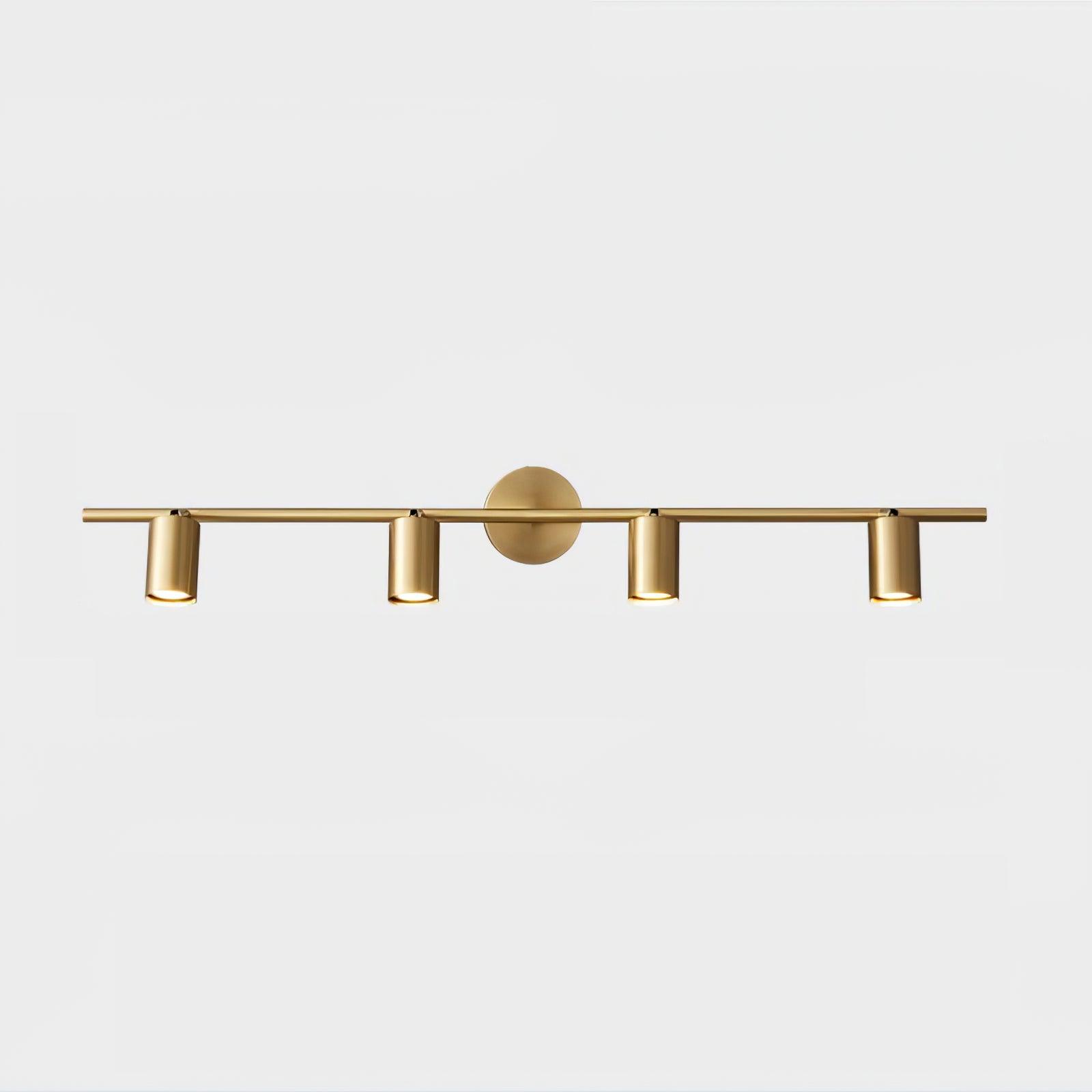 Grover Rotatable Brass Spotlight Wall Light