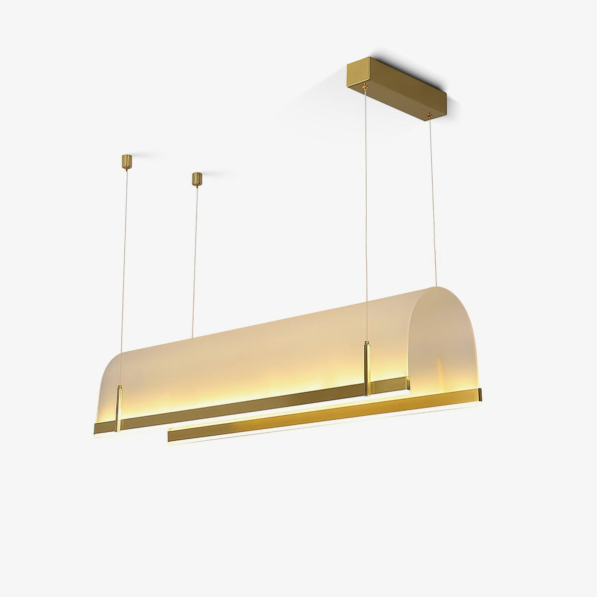 Cevinen Linear Gold Pendant Light