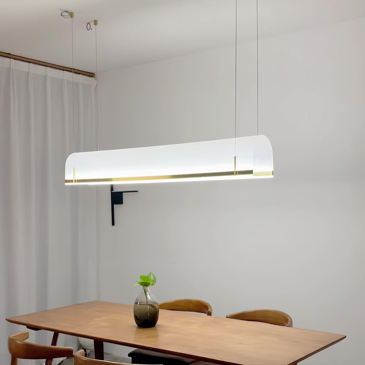 Cevinen Linear Gold Pendant Light