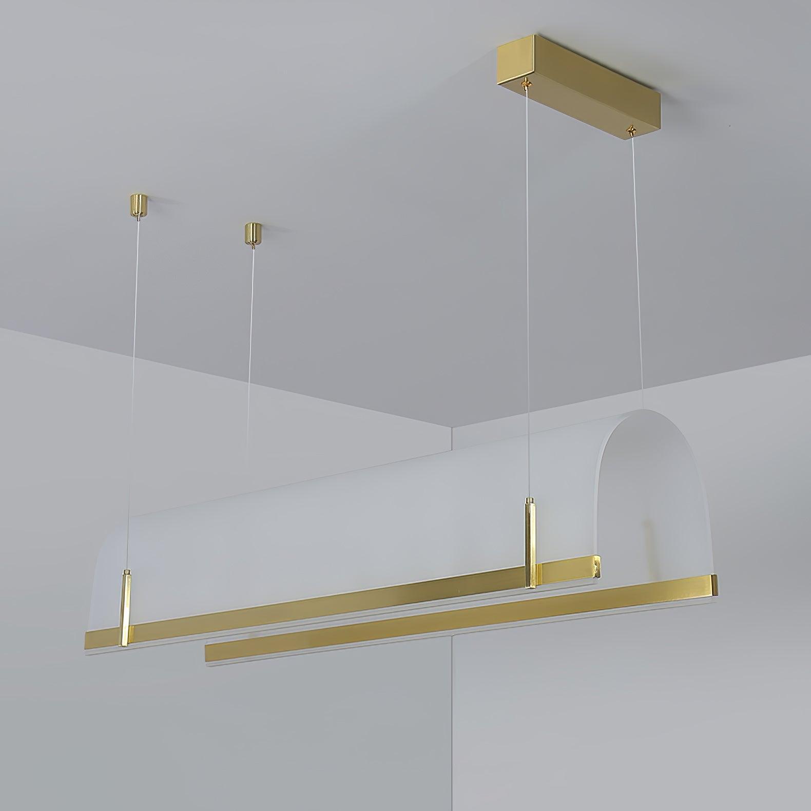 Cevinen Linear Gold Pendant Light