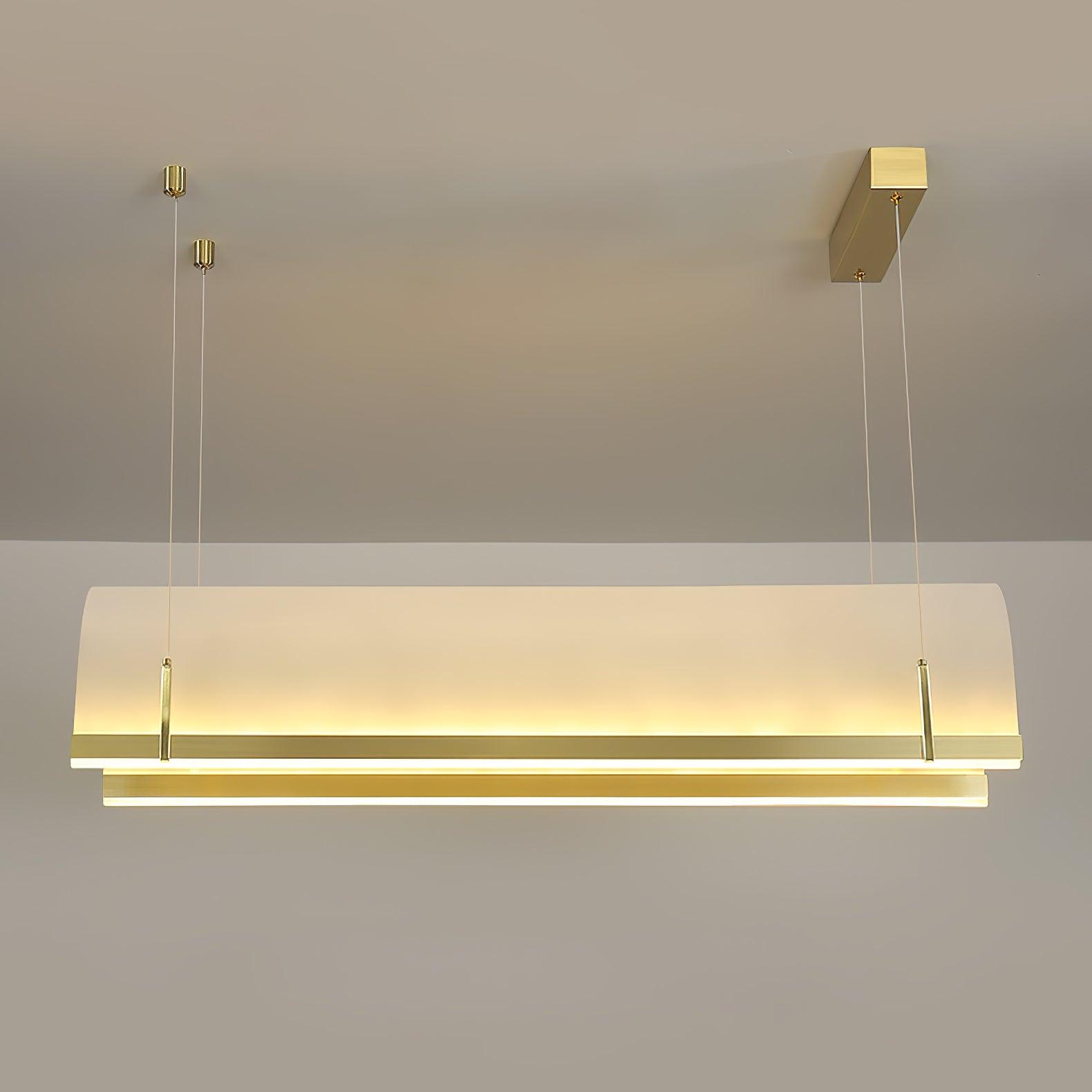 Cevinen Linear Gold Pendant Light
