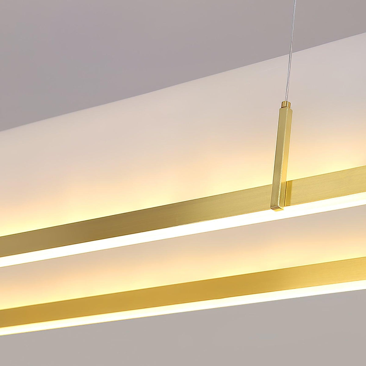 Cevinen Linear Gold Pendant Light