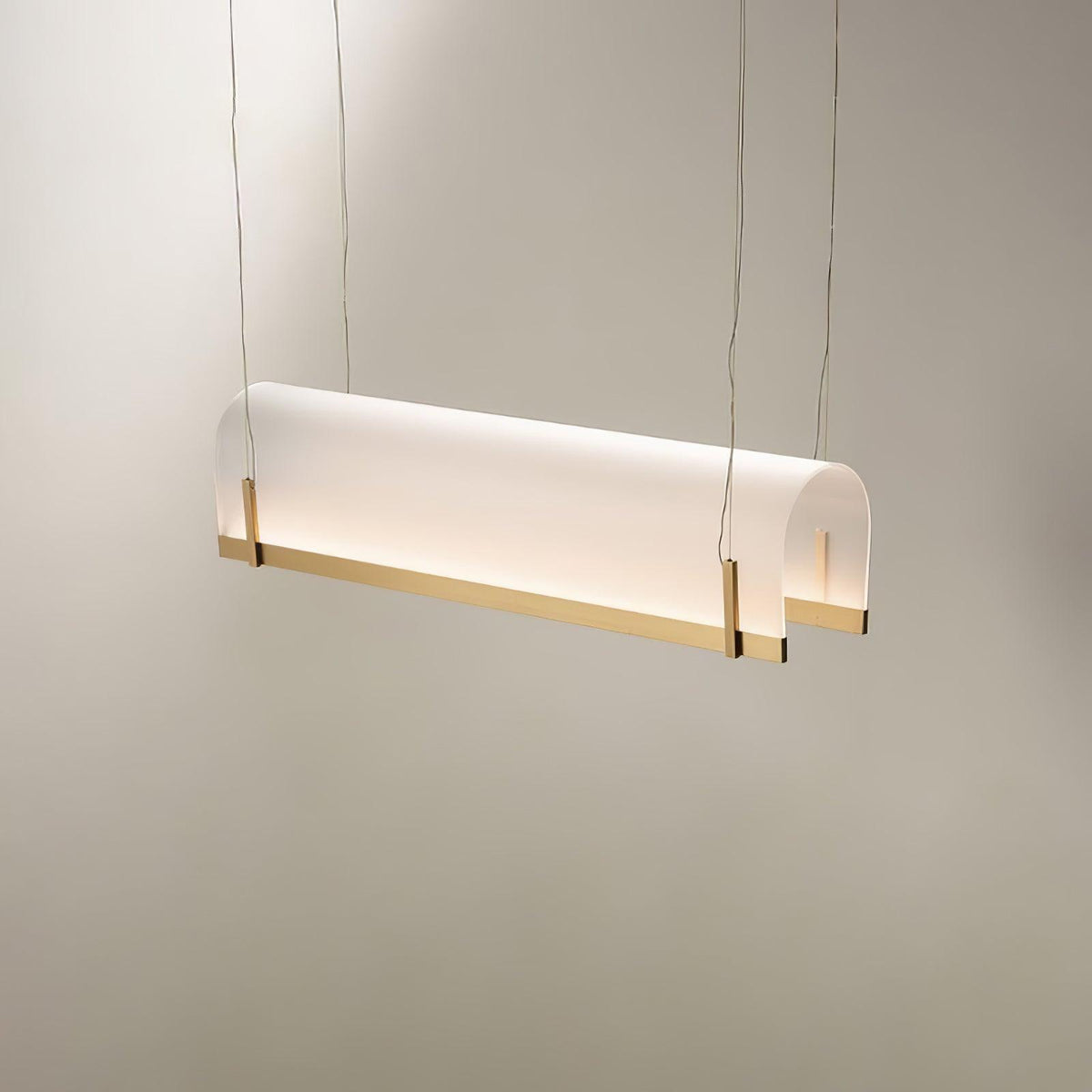 Cevinen Linear Gold Pendant Light