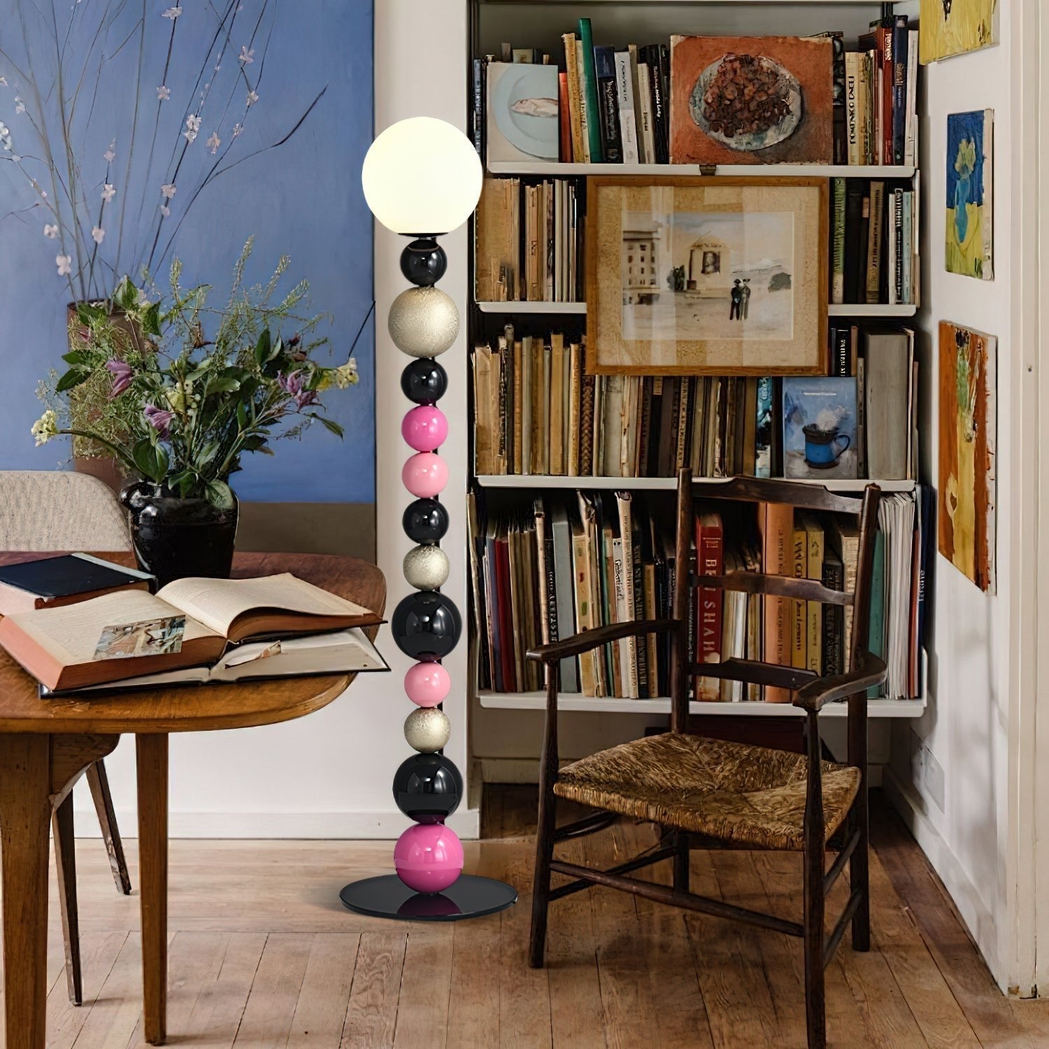 Kaleido Round Balls Stacking Floor Lamp