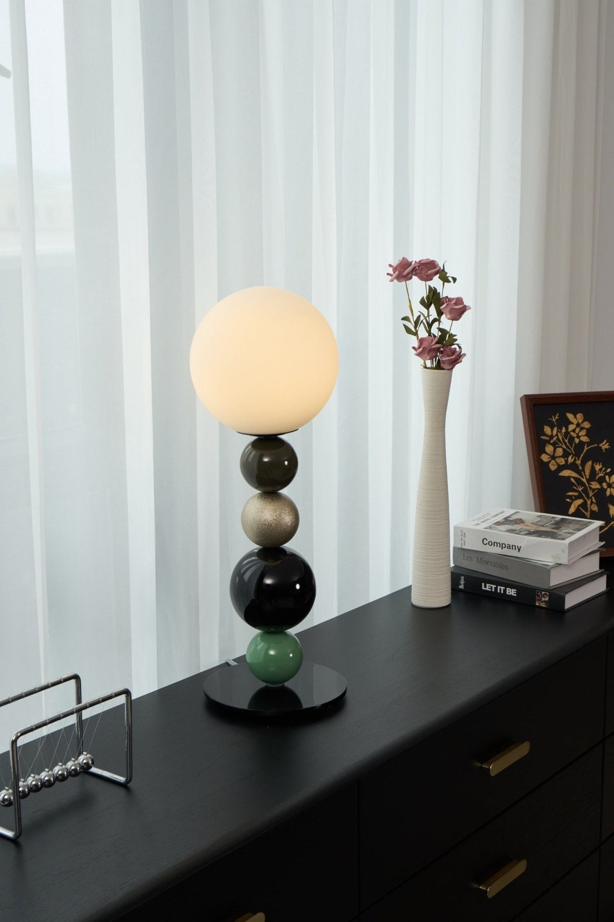 Orbital Balls Stacking Table Lamp