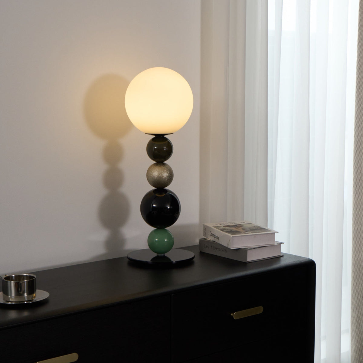 Orbital Balls Stacking Table Lamp