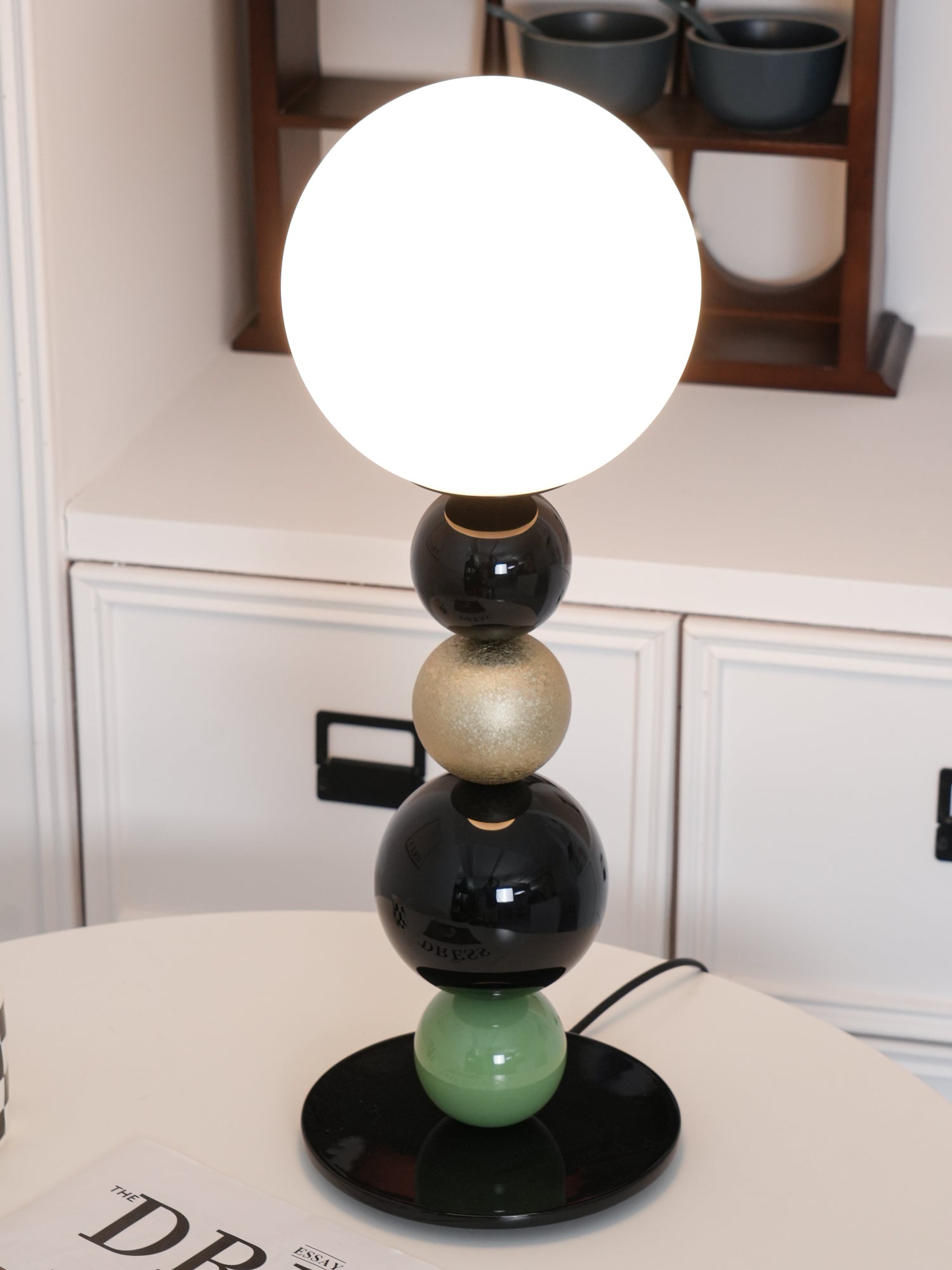 Orbital Balls Stacking Table Lamp