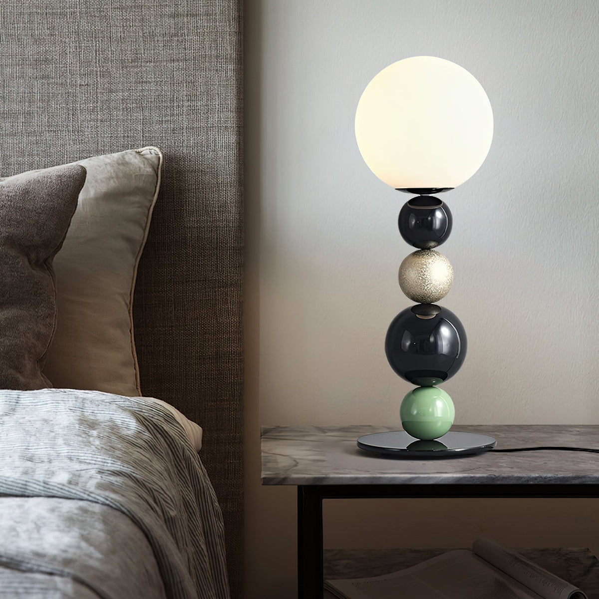 Orbital Balls Stacking Table Lamp
