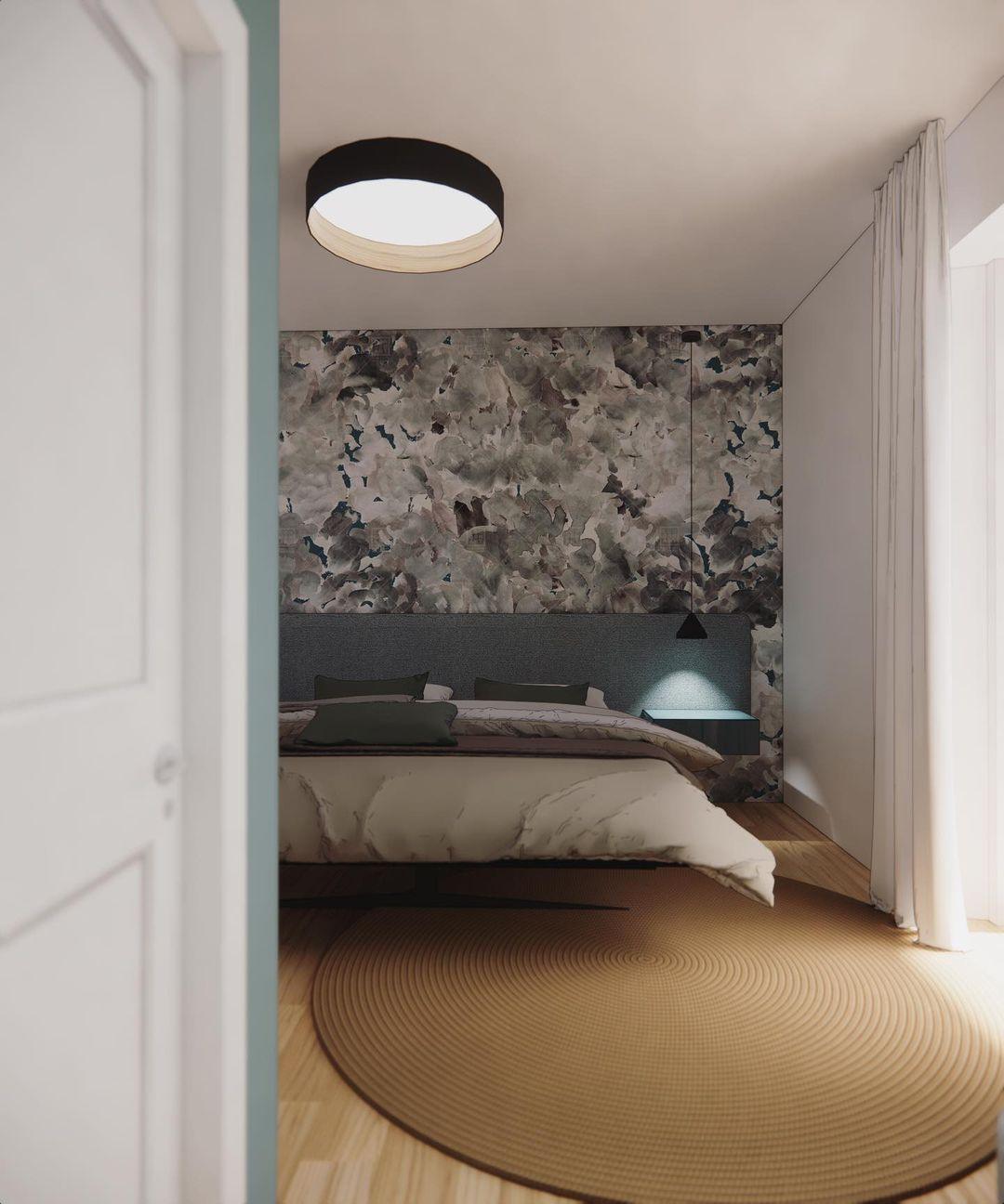 Cirarena Modern Minimalist Round Ceiling Lamp
