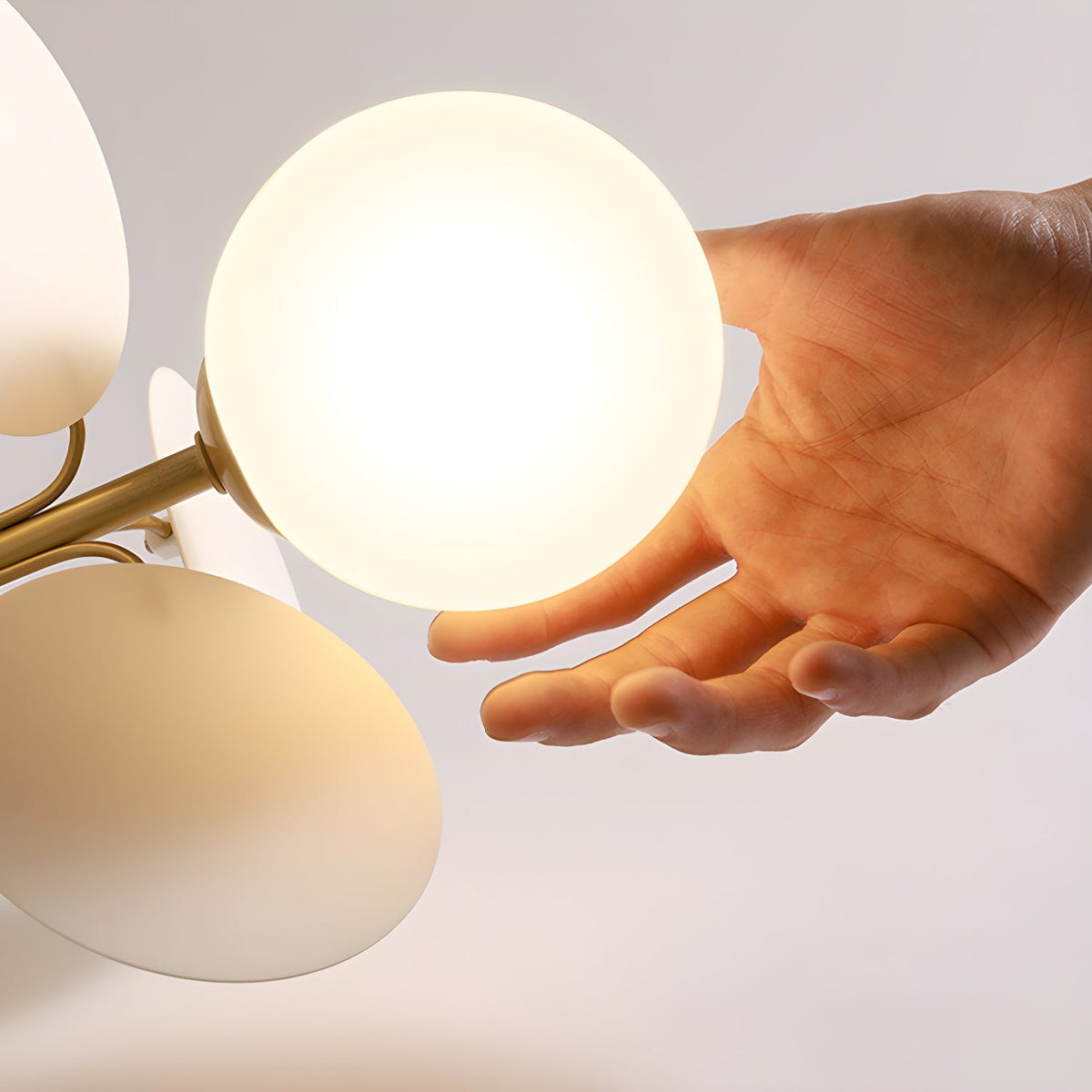 Fioragrove Round Macaron Flush Mount Ceiling Light