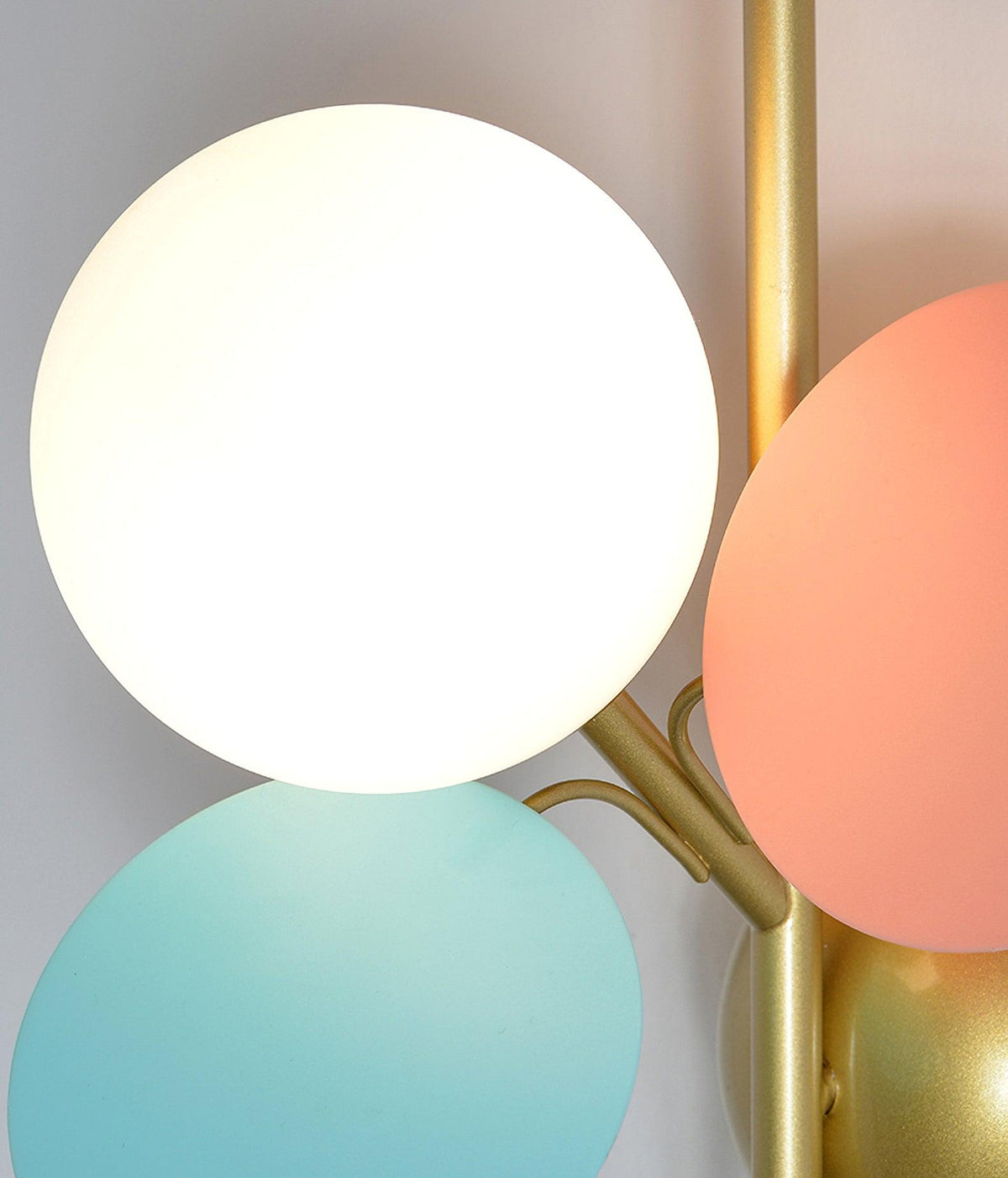Culoren Round Nordic Art Glass Wall Lamp