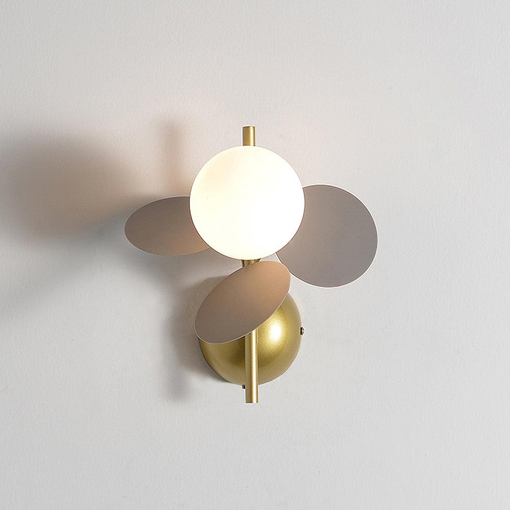Culoren Round Nordic Art Glass Wall Lamp