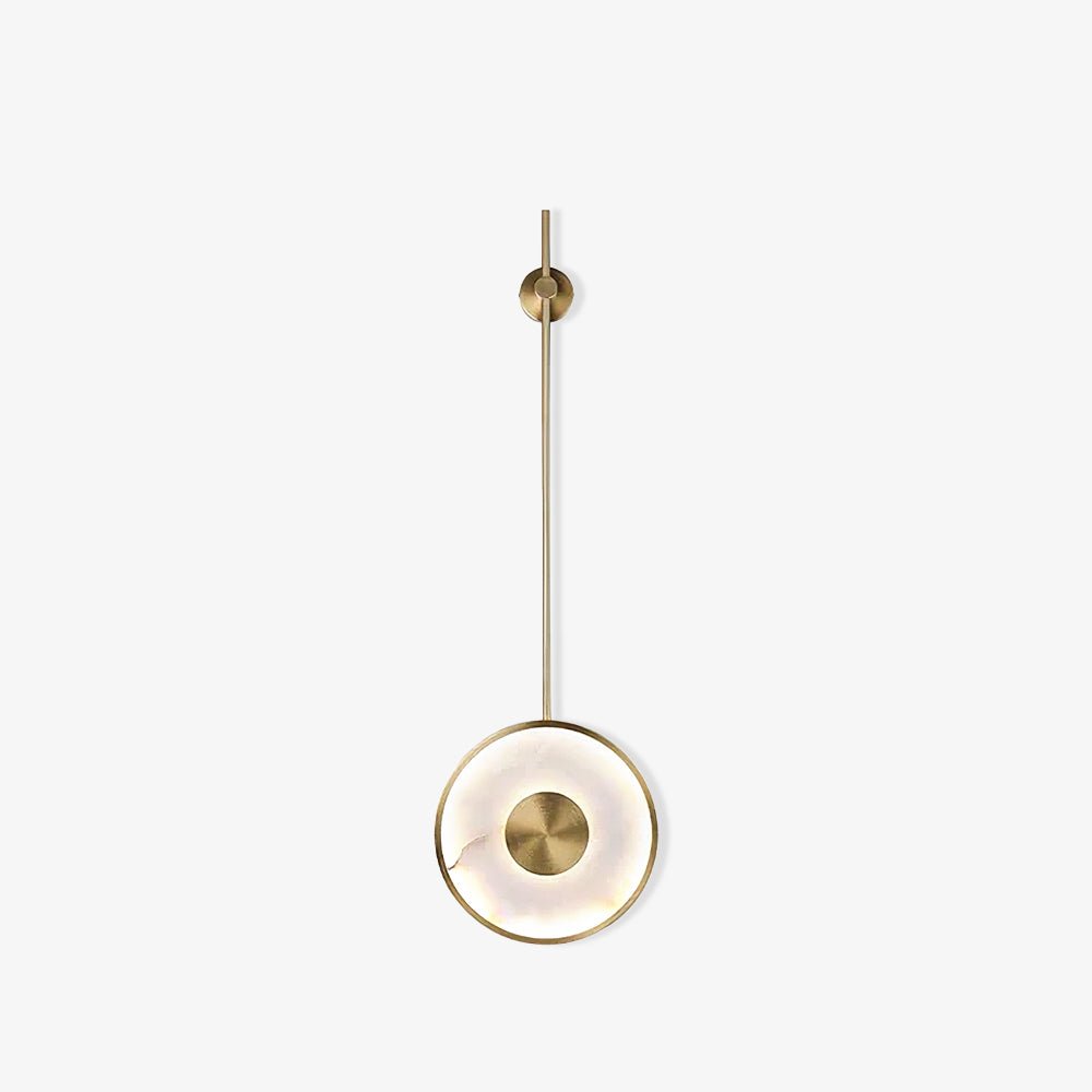 Vevelila Minimalist Alabaster Pendant Light - Neutral Decor