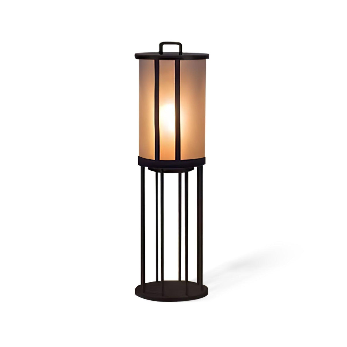 Elrinarae Round Pillar  Lantern Outdoor Lamp