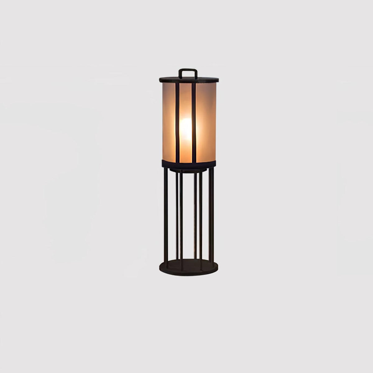 Elrinarae Round Pillar  Lantern Outdoor Lamp