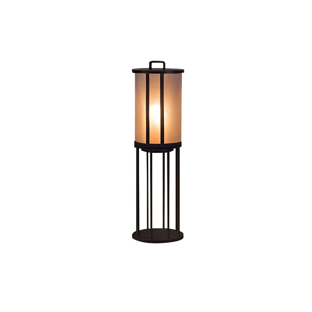 Elrinarae Round Pillar  Lantern Outdoor Lamp