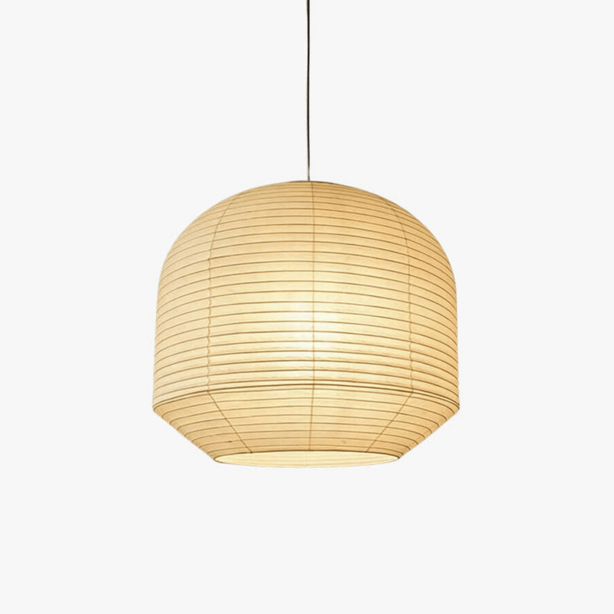 Rounded Paper Pendant Lamp