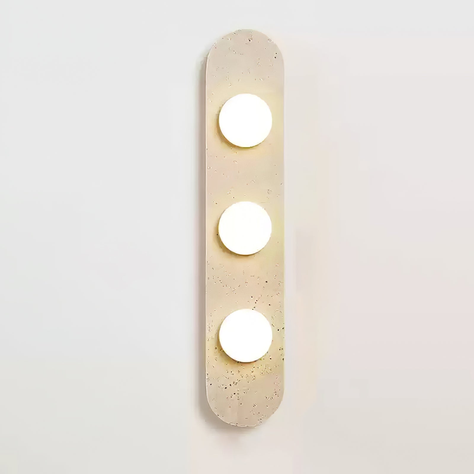 Zasoliel Minimalist Travertine Wall Light