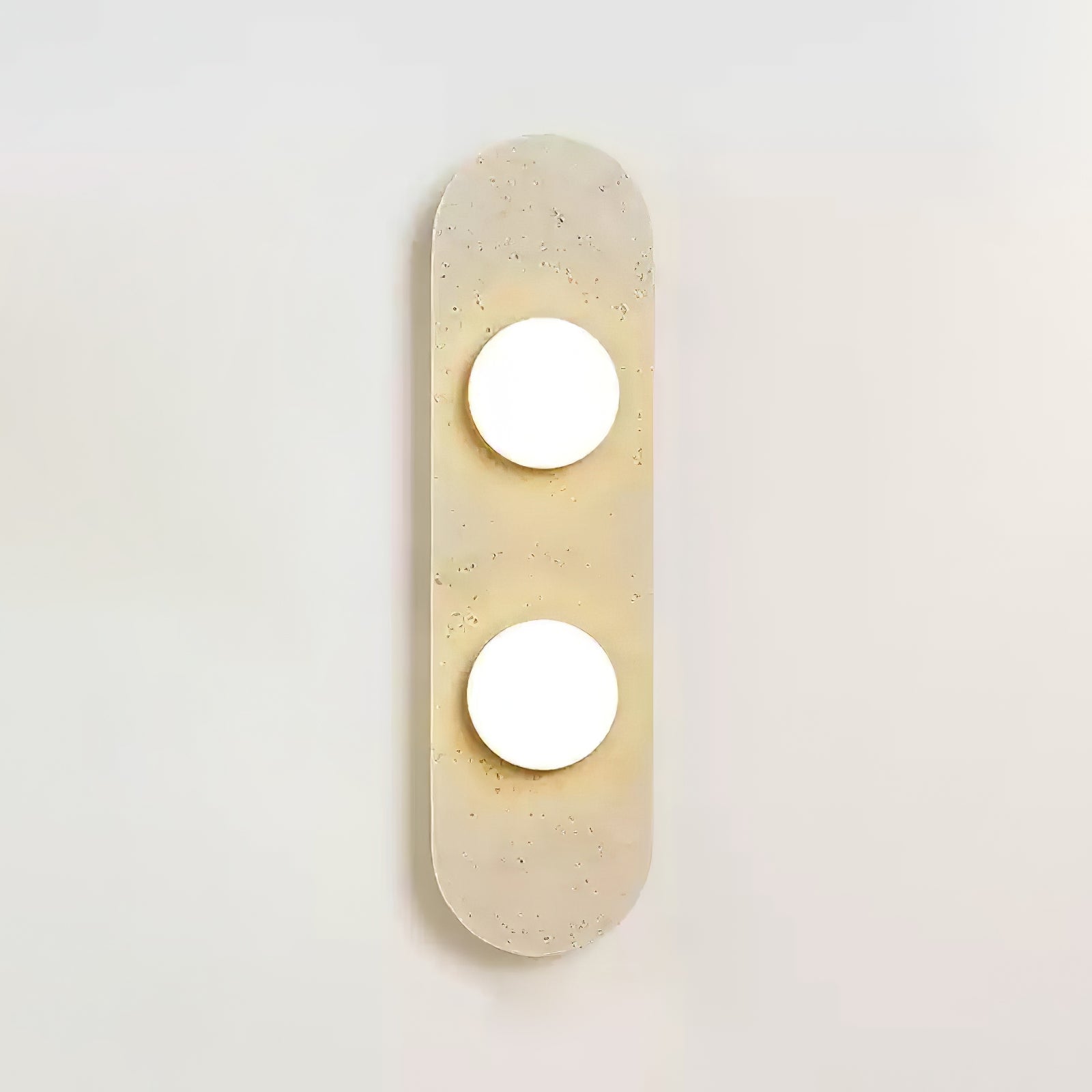 Zasoliel Minimalist Travertine Wall Light