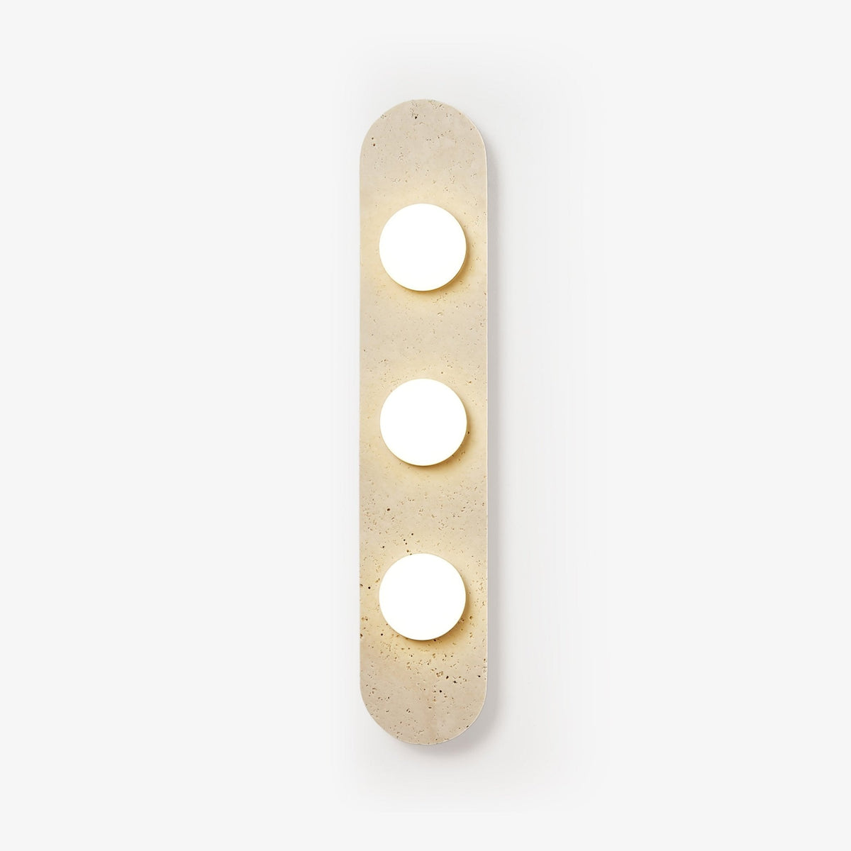 Zasoliel Minimalist Travertine Wall Light
