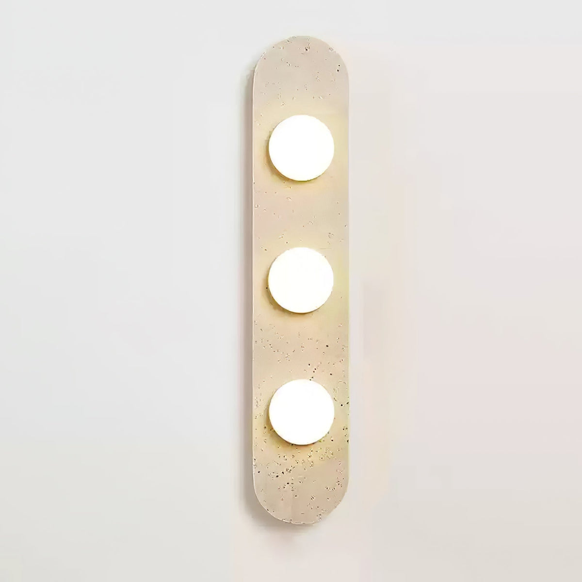 Zasoliel Minimalist Travertine Wall Light