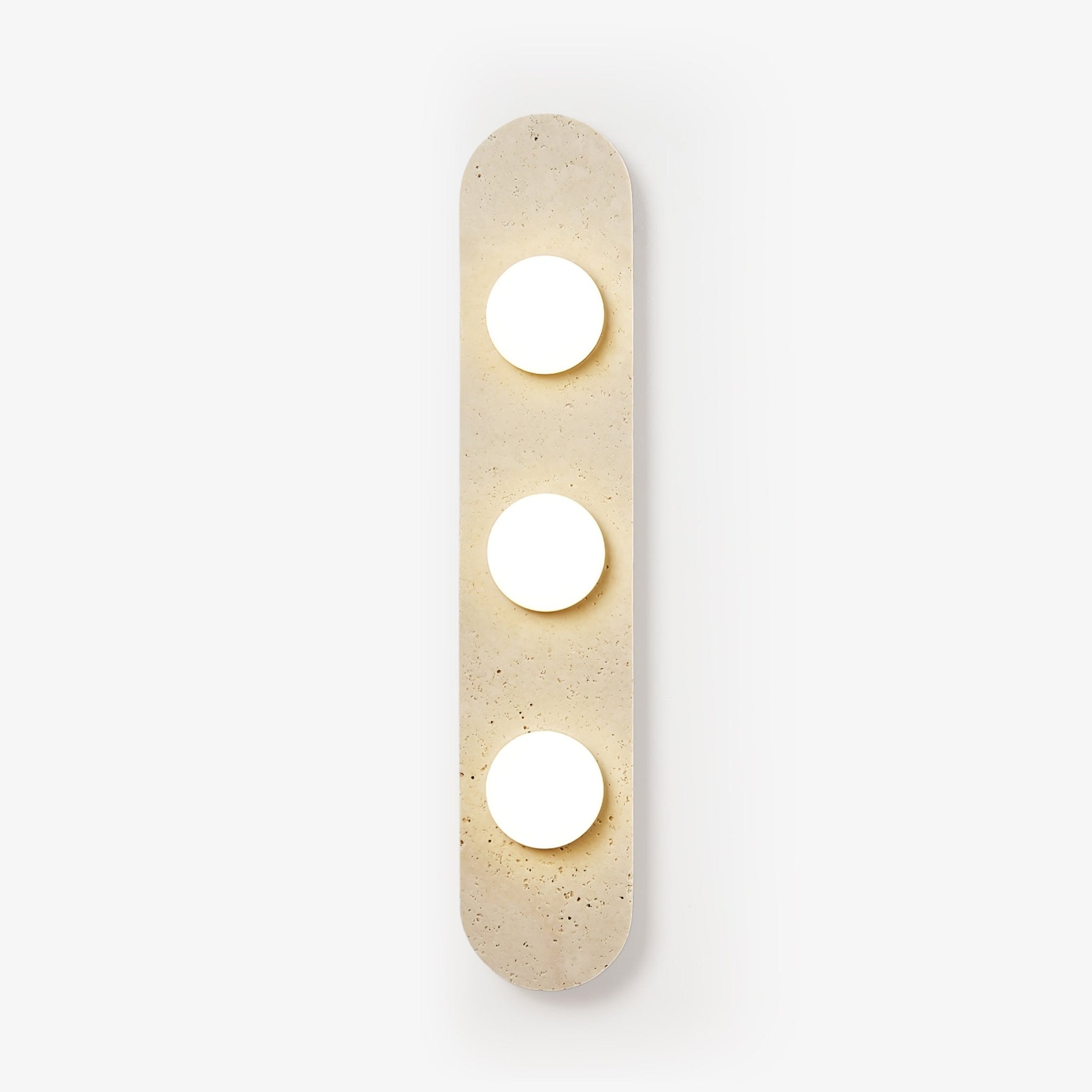 Zasoliel Minimalist Travertine Wall Light