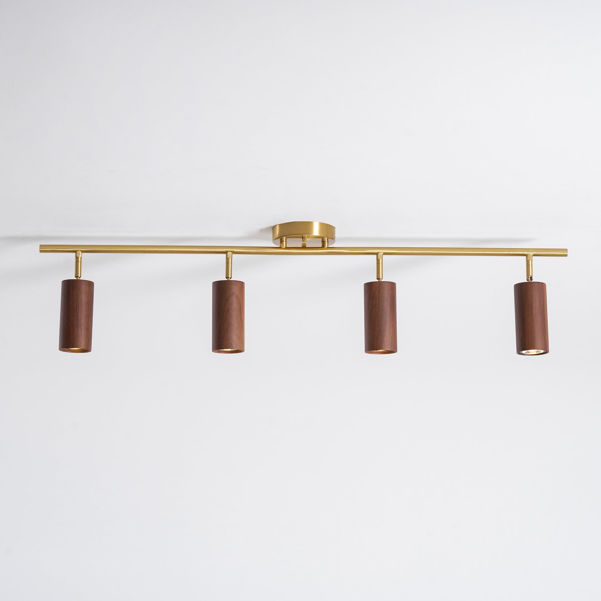 Caspwell Wood Flush Mount Ceiling Light