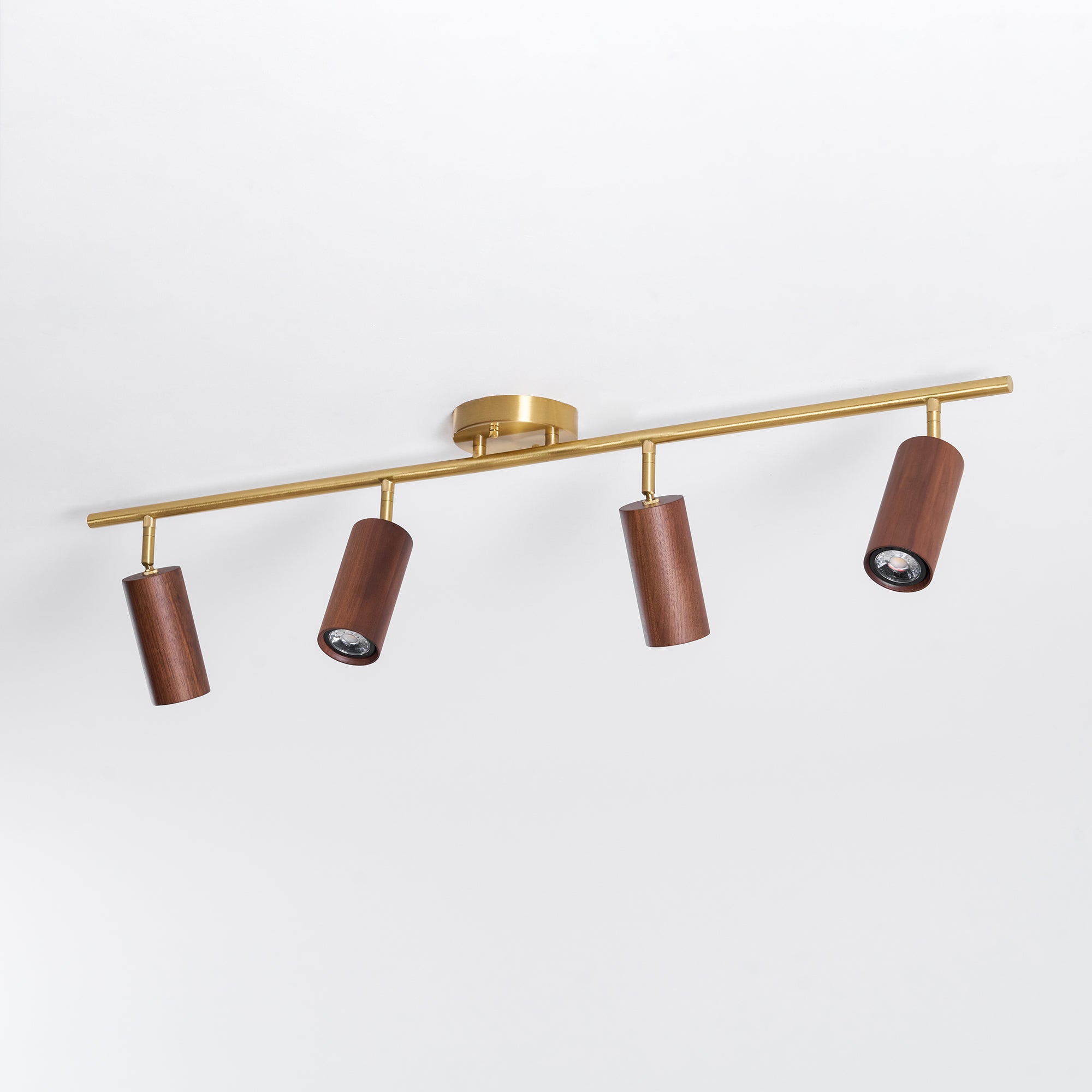 Caspwell Wood Flush Mount Ceiling Light