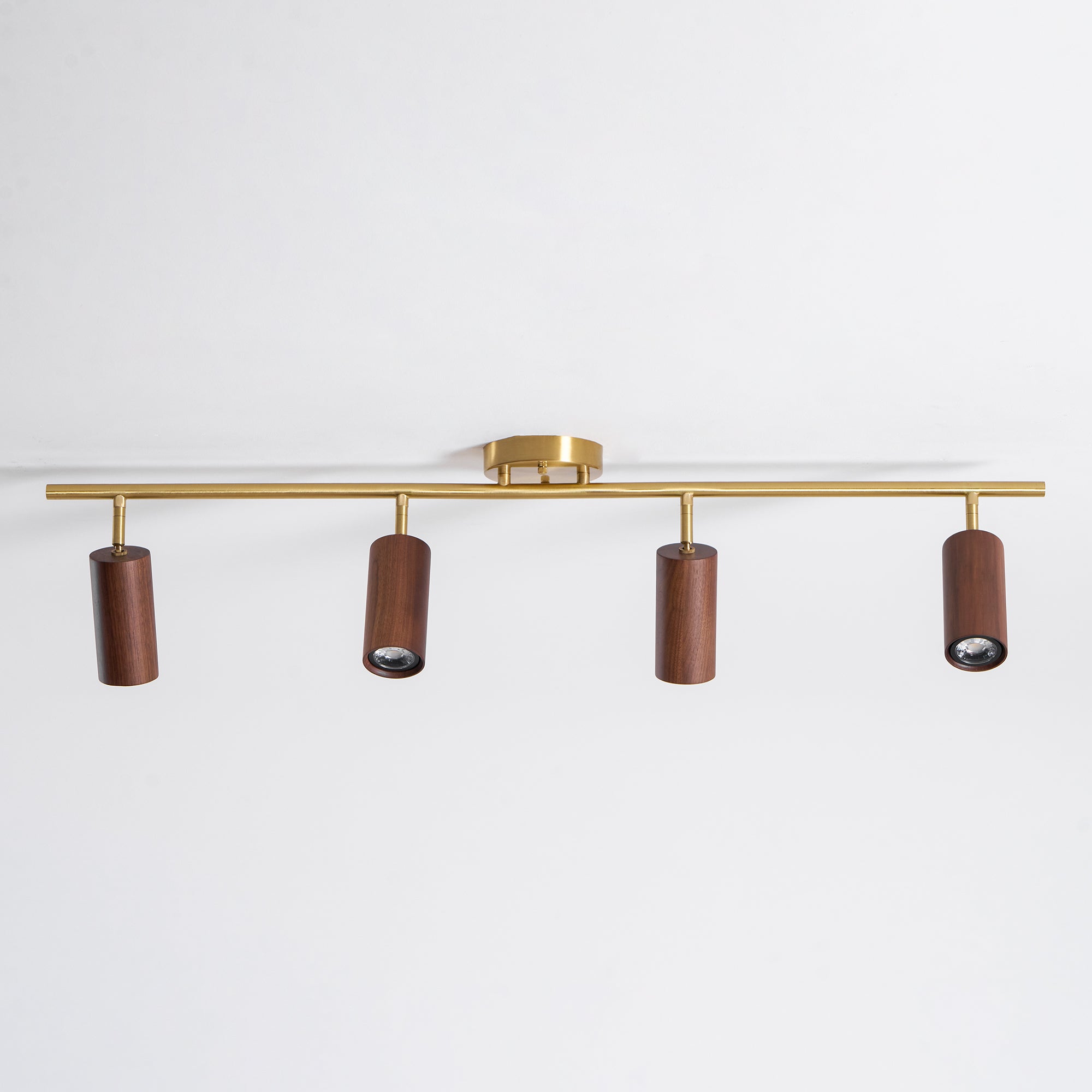 Caspwell Wood Flush Mount Ceiling Light