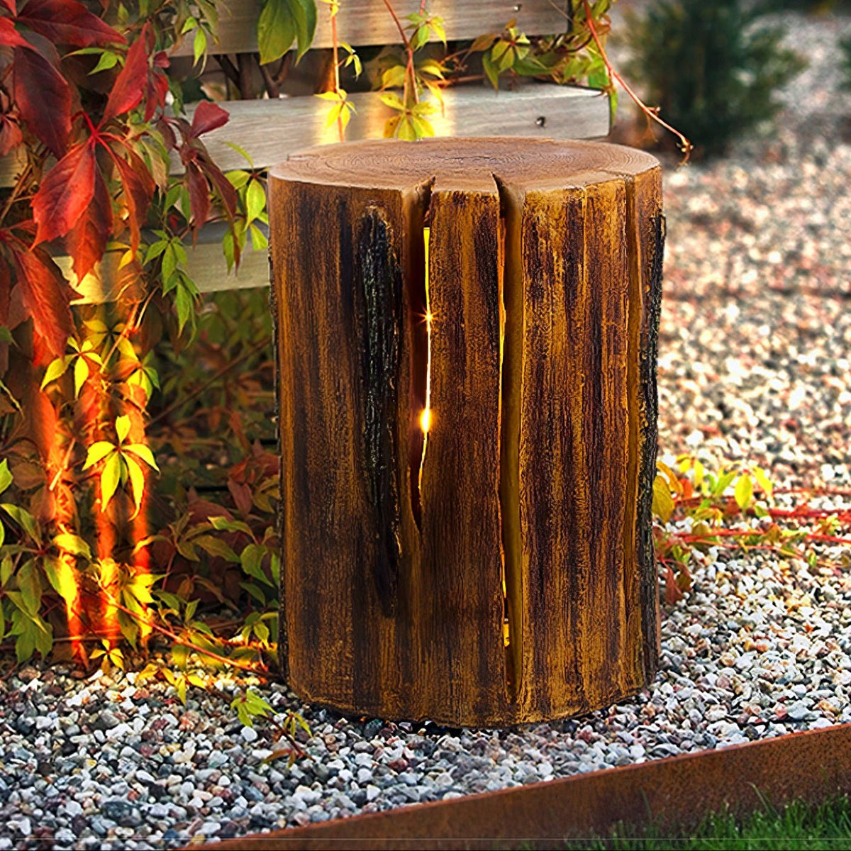 Lemn Log Outdoor LED Light