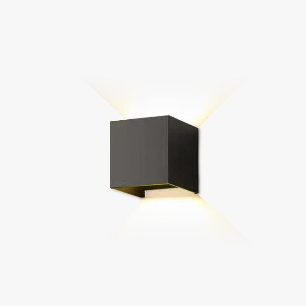 Ray Modern Adjustable Square Outdoor Wall Lamp LED - Neutral Decor
