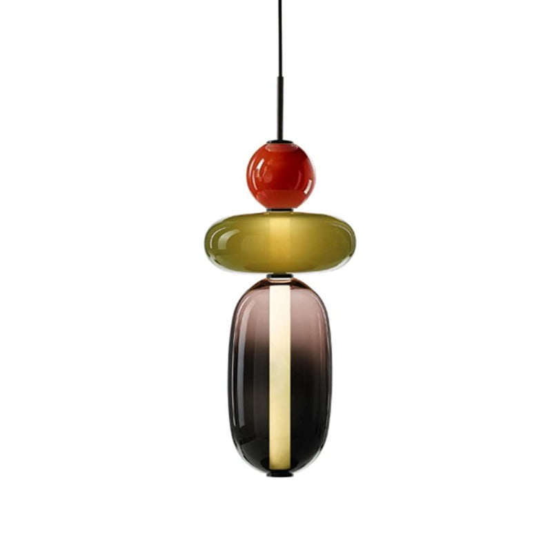 Aira Pendant Light Candied Glass - Neutral Decor