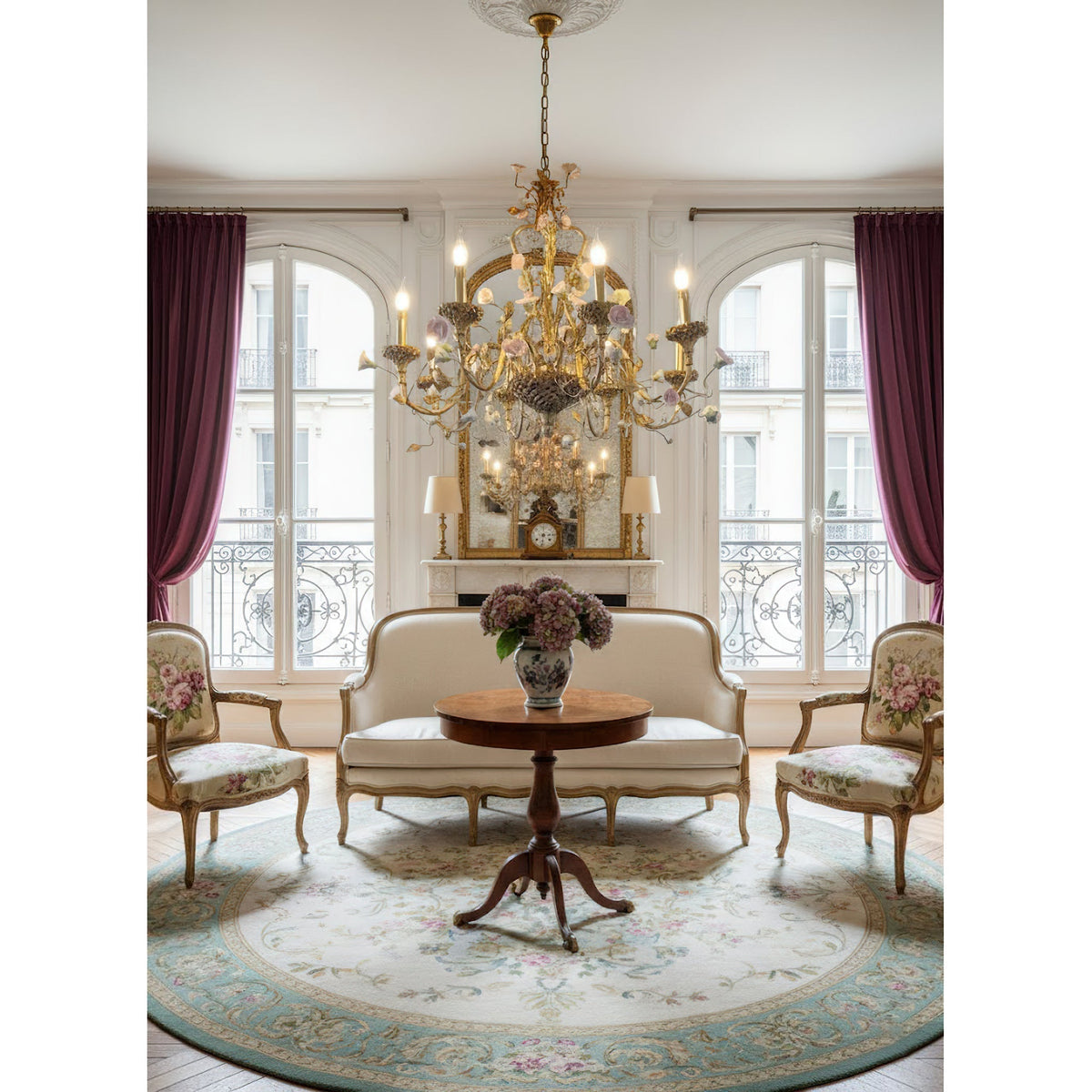 Teriariel Flowers Chandelier