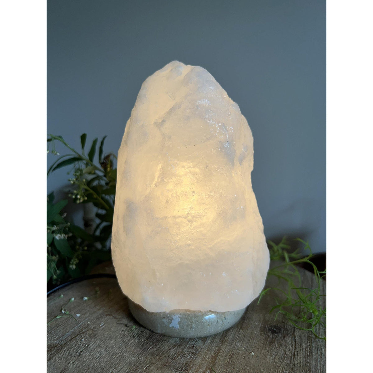 Salt Table Lamp