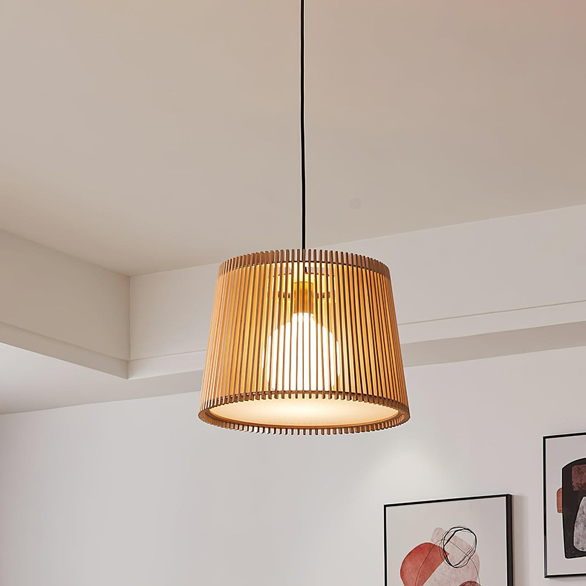 Clou Wood Retro Pendant Lamp
