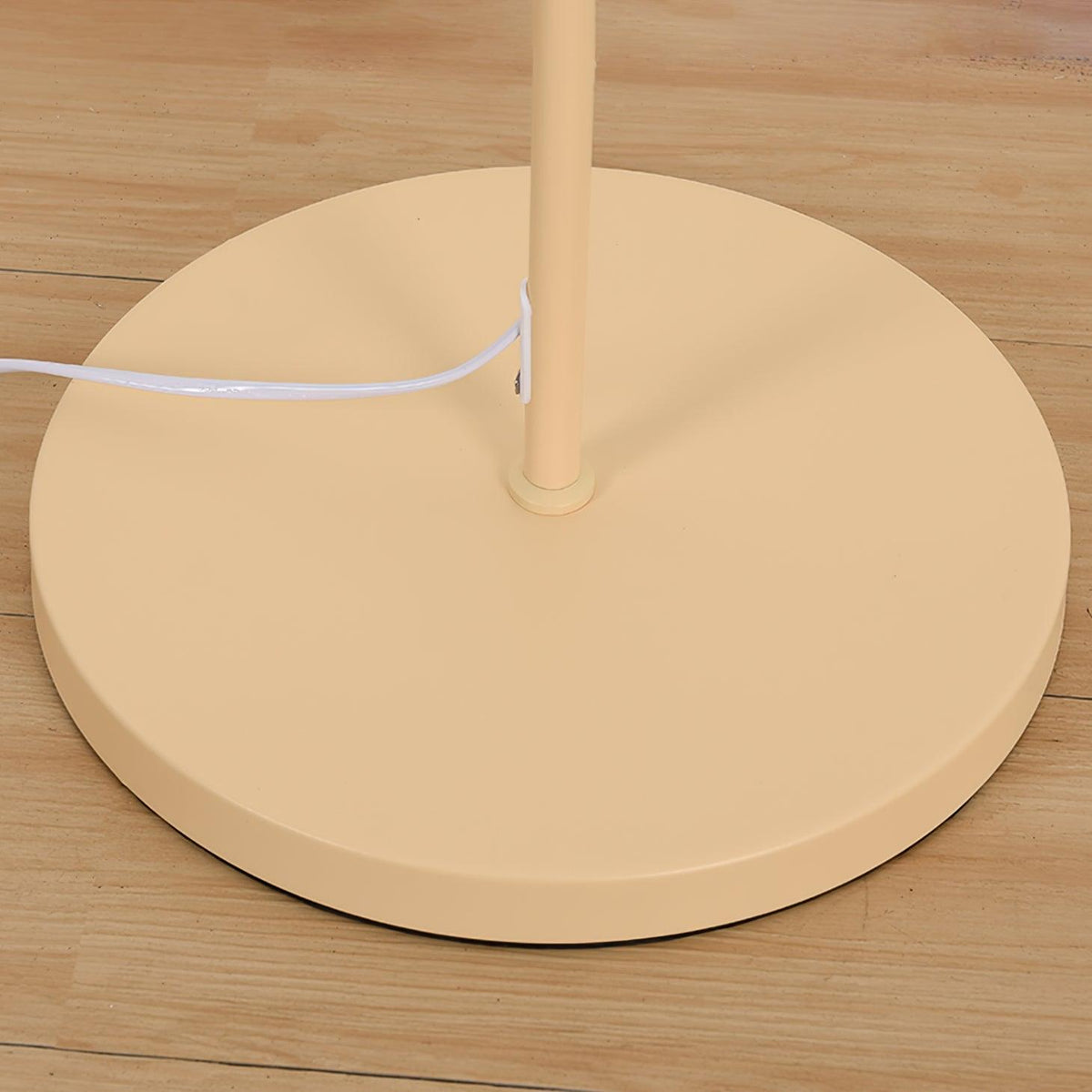 Mytalil Modern Curved Fabric Floor Lamp