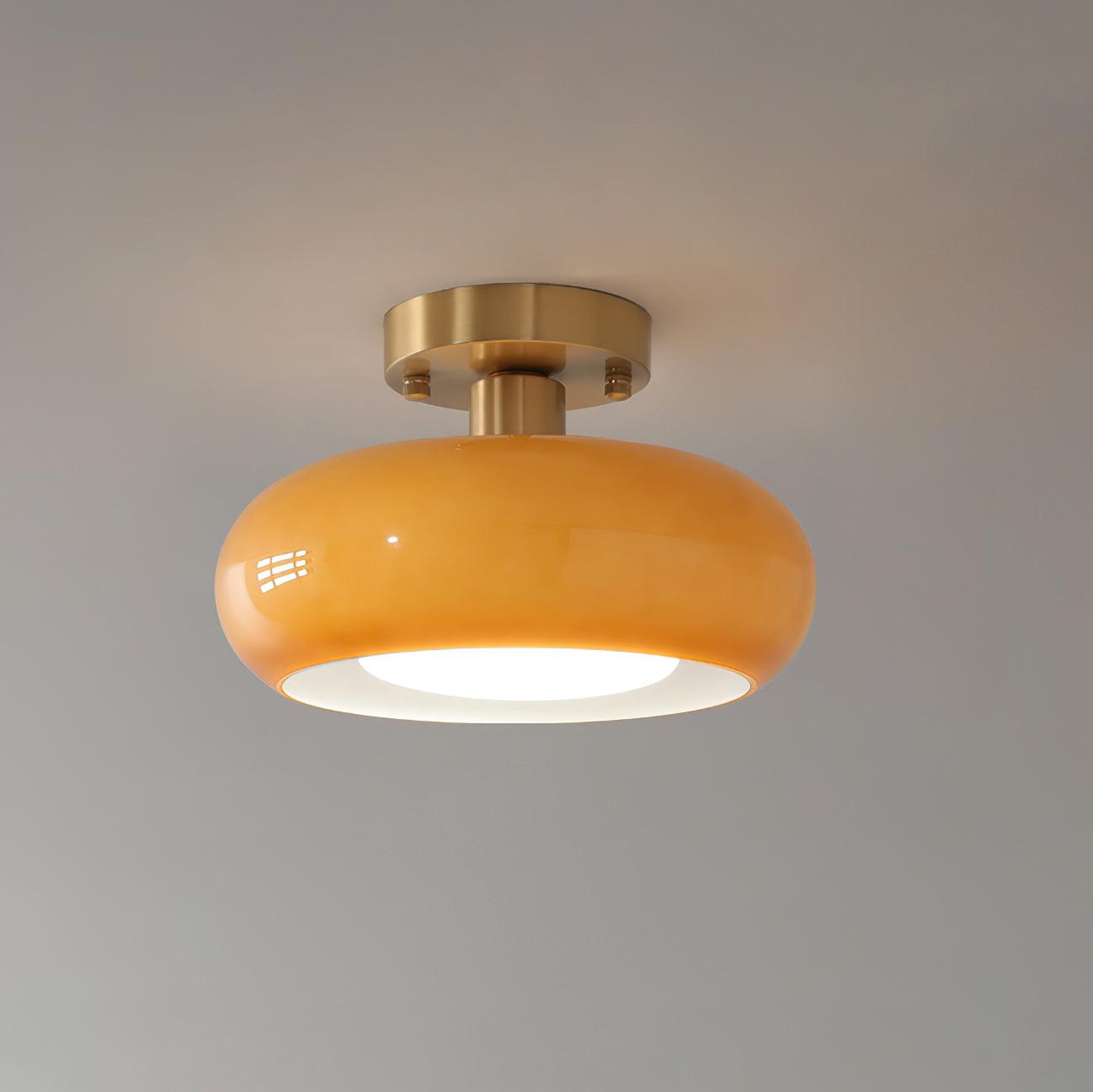 Aveline Glass Ceiling Light - Neutral Decor