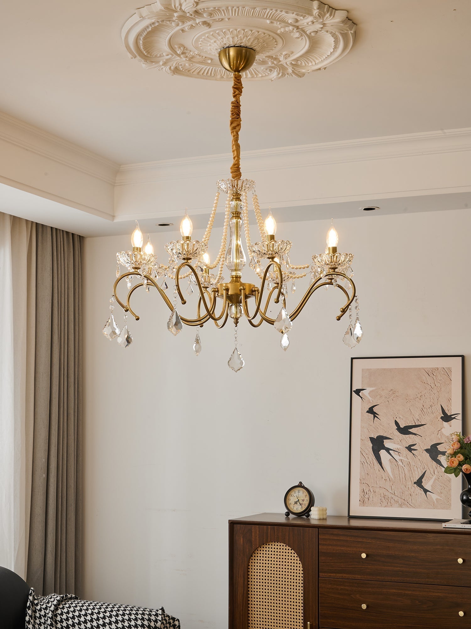 Vavenus Postmodern Luxury Art Crystal Chandelier