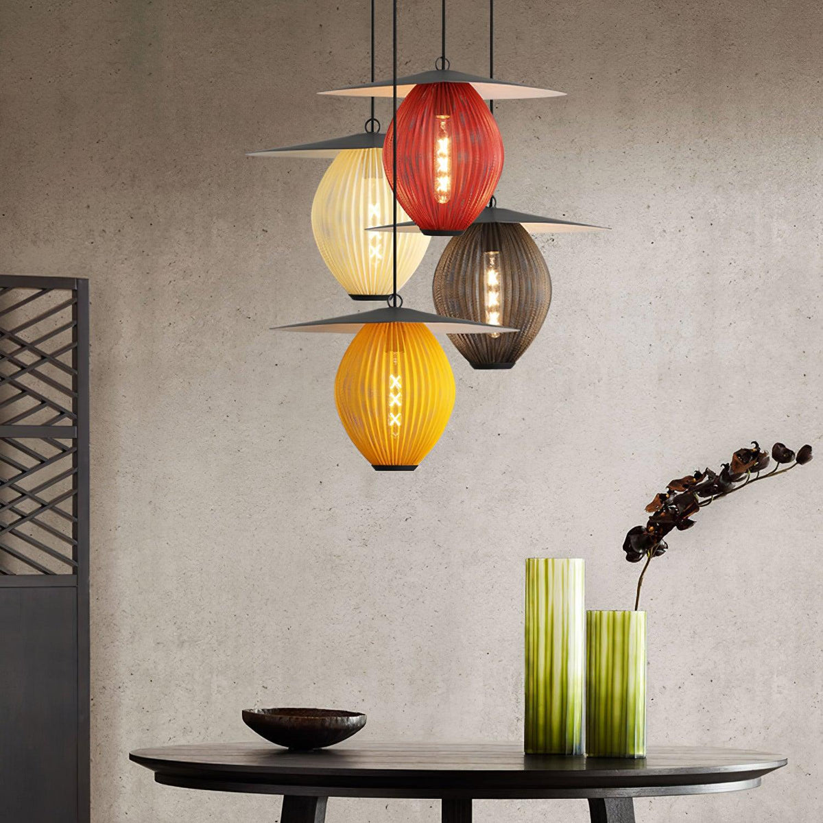 Hikari Aluminum Pendant Lamp