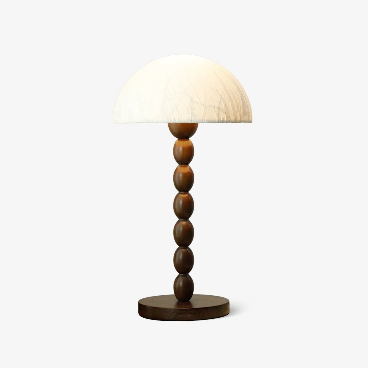 Veloin Paper Wood Table Lamp