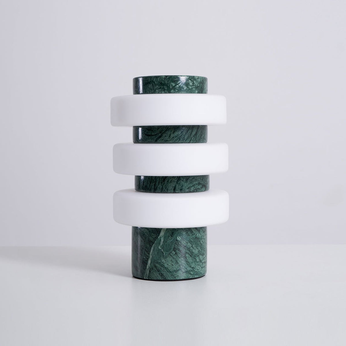 Thea Modern Travertine Table Lamp